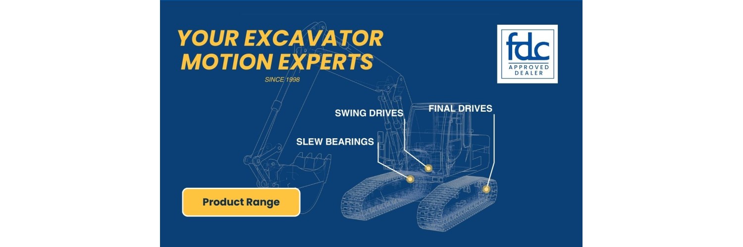 Your Excavator Motion Experts - Final Drives