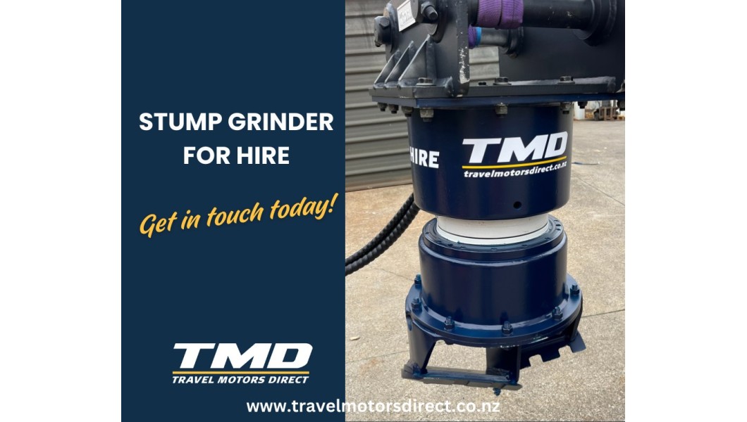 Excavator Stump Grinder Attachment for Hire